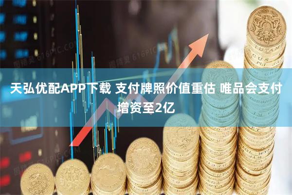 天弘优配APP下载 支付牌照价值重估 唯品会支付增资至2亿